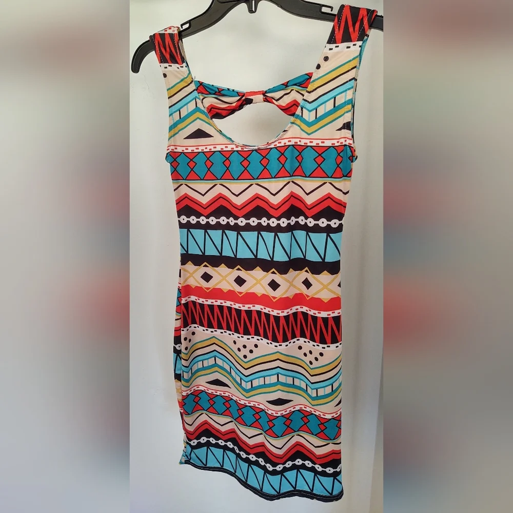 Pattern Mini dress - Picture 4 of 5